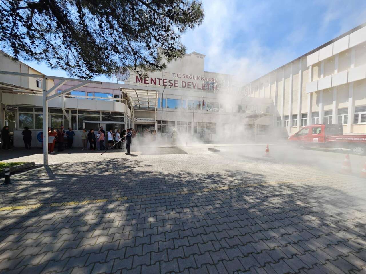 Hastanelerde Yangın Güvenliği: Menteşe Devlet Hastanesi’nden Örnek Tatbikat 1